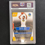 2016-17 Panini Threads #155 Damian Jones Signed Card AUTO PSA/DNA Slabbed GSW RC