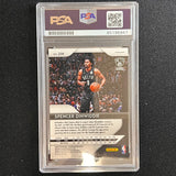 2018-19 Panini Prizm #208 Spencer Dinwiddie Signed Card AUTO PSA Slabbed Nets