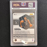 2020-21 Panini Mosiac #6 Spencer Dinwiddie Signed Card AUTO PSA Slabbed Nets