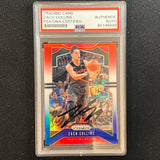 2019-20 Panini Prizm #116 ZACH COLLINS Signed Card AUTO PSA Slabbed Blazers