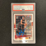 2020-21 Panini Donruss Optic #27 Goran Dragic Signed Card AUTO PSA/DNA Slabbed Heat