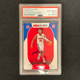 2020-21 Panini Hoops Rated Rookie #206 Saben Lee Signed Card AUTO PSA Slabbed Pistons