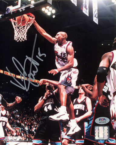 Vince Carter signed 8x10 photo PSA/DNA Toronto Raptors Autographed