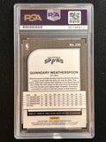 2019-20 Panini Hoops #236 Quinndary Weatherspoon Signed Card AUTO PSA/DNA Slabbed RC Spurs