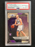 2016-17 Panini Prizm #113 Georgios Papagiannis Signed Card AUTO PSA Slabbed RC Kings