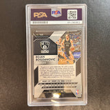 2016-17 Panini Prizm #164 Bojan Bogdanovic Signed Card AUTO PSA Slabbed Nets