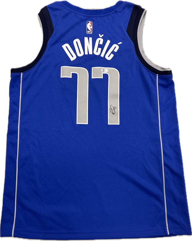 Luka Doncic signed jersey PSA/DNA Dallas Mavericks Autographed