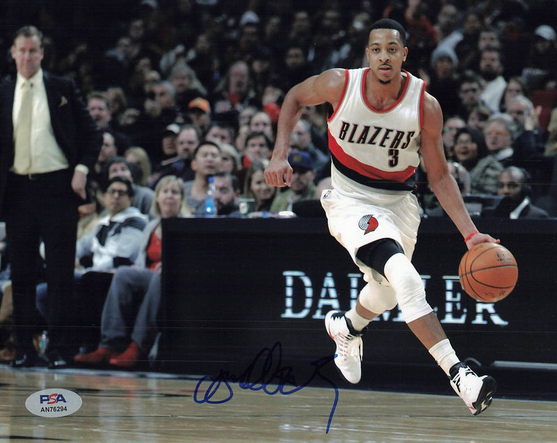 CJ McCollum signed 8x10 photo PSA/DNA Portland Trailblazers Autographed