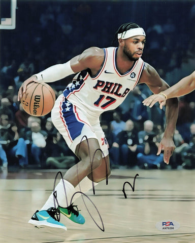 Buddy Hield Signed 8x10 photo PSA/DNA Philadelphia 76ers Autographed