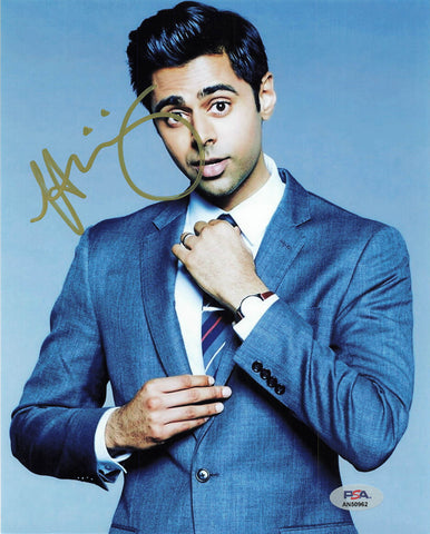 Hasan Minhaj signed 8x10 photo PSA/DNA Autographed Comedian
