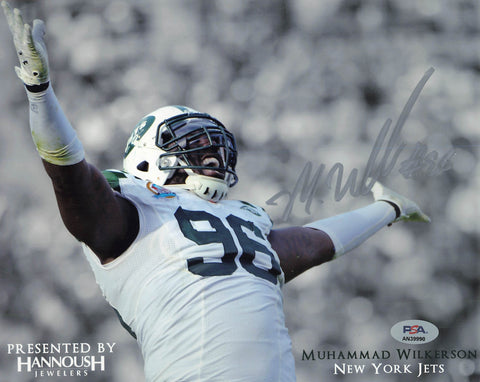 Muhammad Wilkerson signed 8x10 photo PSA/DNA New York Jets Autographed