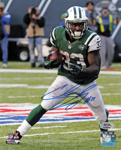 Chris Ivory signed 8x10 photo PSA/DNA New York Jets Autographed