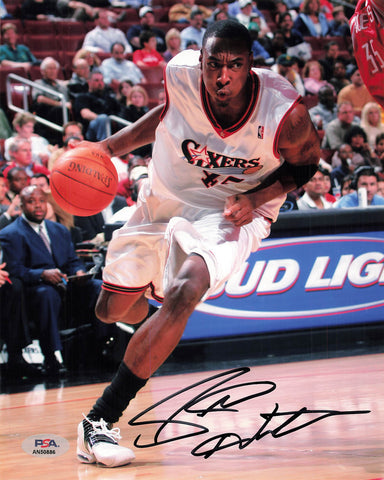 Steven Hunter signed 8x10 photo PSA/DNA Autographed NBA Athlete