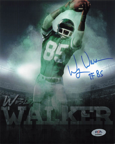 Wesley Walker signed 8x10 photo PSA/DNA Jets/Giants Autographed