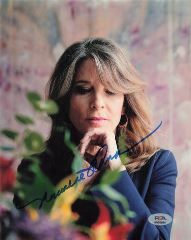 Marianne Williamson signed 8x10 photo PSA/DNA Autographed Author