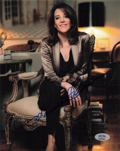 Marianne Williamson signed 8x10 photo PSA/DNA Autographed Author