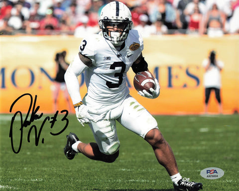 Parker Washington signed 8x10 photo PSA/DNA Autographed Penn State Football