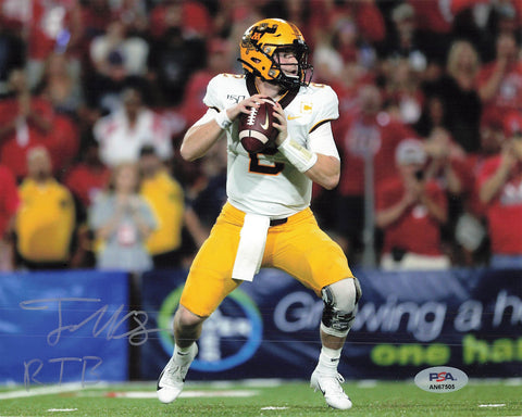 Tanner Morgan Signed 8x10 Photo PSA/DNA Michigan Wolverines Autographed