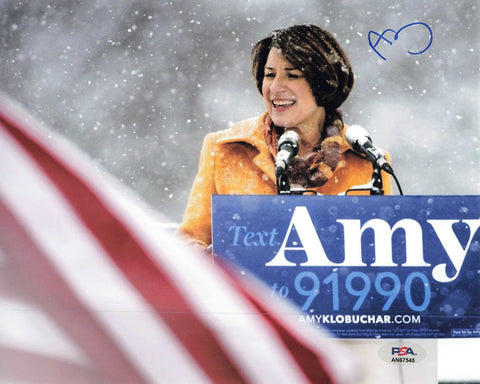 Amy Klobuchar signed 8x10 photo PSA/DNA Autographed Politician