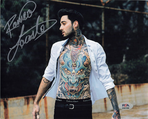 Romeo Lacoste Signed 8x10 photo PSA/DNA Autographed Tatoo Artist