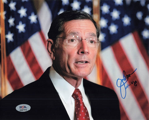 John Barrasso signed 8x10 photo PSA/DNA Autographed