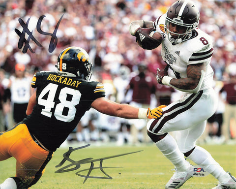 Kylin Hill signed 8x10 photo PSA/DNA Autographed Mississippi State Football