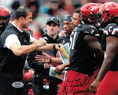 Luke Fickell signed 8x10 photo PSA/DNA Autographed Football Coach