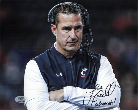 Luke Fickell signed 8x10 photo PSA/DNA Autographed Football Coach