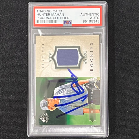 2004 Upper Deck #47 Hunter Mahan signed card AUTO PSA/DNA Autographed GOLF