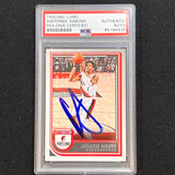 2022-23 Panini Hoops #210 ANFERNEE SIMONS Signed Card AUTO PSA/DNA Slabbed Blazers