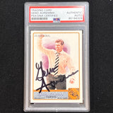 2011 Topps #133 Geno Auriemma Signed Card AUTO PSA Slabbed Connecticut