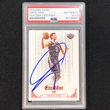 2014-15 Panini Excalibur #145 Omer Asik Signed Card AUTO PSA/DNA Slabbed Pelicans