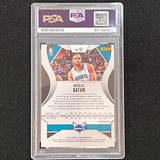 2019-20 Panini Prizm #57 Nicolas Batum Signed Card AUTO PSA Slabbed Hornets