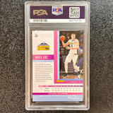 2017 Panini Status #69 Nikola Jokic Signed PSA NM-MT 8 AUTO 9 Nuggets