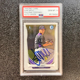 2013 Topps #BCP-39 Sam Moll Signed Card PSA Slabbed AUTO 10 Rockies