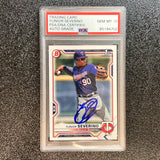 2019 Bowman #BP-140 Yunior Severino Signed Card PSA Slabbed AUTO 10 Twins