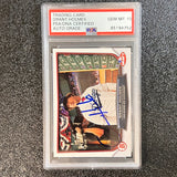 2014 Topps Draft #DN-GH Grant Holmes Signed Card PSA/DNA Slabbed Auto 10 Dodgers