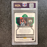 2020-21 Panini Prizm #94 Aaron Nesmith Signed Card AUTO PSA Slabbed Celtics