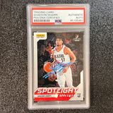 2022-23 Panini Instant #RS-7 Shaedon Sharpe Signed Card 1/965 AUTO PSA Slabbed RC Trail Blazers