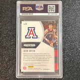 2020-21 Panini Prizm Draft Pick #61 Josh Green Signed Card Auto 10 PSA Slabbed RC Arizona