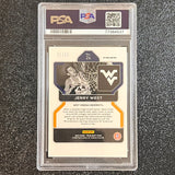 2022 Prizm Draft Picks Gold #24 JERRY WEST Signed Card Authentic AUTO 10 PSA Slabbed Lakers