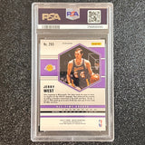 2020 Mosaic Gold Wave #293 JERRY WEST Signed Card MINT 9 AUTO Authentic PSA Slabbed Lakers