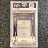 2007 Upper Deck Premier Stitchings Patches #PS-JW JERRY WEST Signed Card Authentic AUTO 10 PSA Slabbed Lakers 14/50