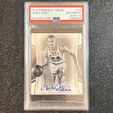 2015 Panini National Treasure #132 JERRY WEST Signed Card Authentic AUTO 10 PSA Slabbed West Virginia