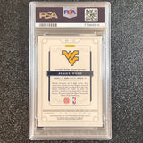 2015 Panini National Treasure #132 JERRY WEST Signed Card Authentic AUTO 10 PSA Slabbed West Virginia