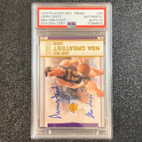 2009 Playoff National Treasures NBA Greatest #28 JERRY WEST Signed Card Authentic AUTO 10 PSA Slabbed Lakers 15/25 "The Logo"