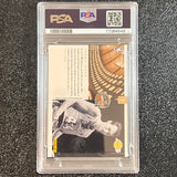 2010 National Treasures Hall of Fame #2 JERRY WEST Signed Card Authentic AUTO 10 PSA Slabbed Lakers