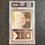 2009 Playoff National Treasures 35th Anniversary Team #9 JERRY WEST Signed Card Authentic AUTO 10 PSA Slabbed Lakers