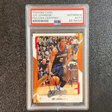 2008 Upper Deck #1 Joe Johnson Signed Card AUTO PSA Slabbed Hawks