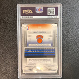 2009-10 Panini Prestige #124 Walt Frazier Signed Card AUTO PSA Slabbed Knicks